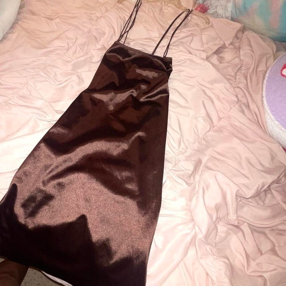 H&M mini satin dress